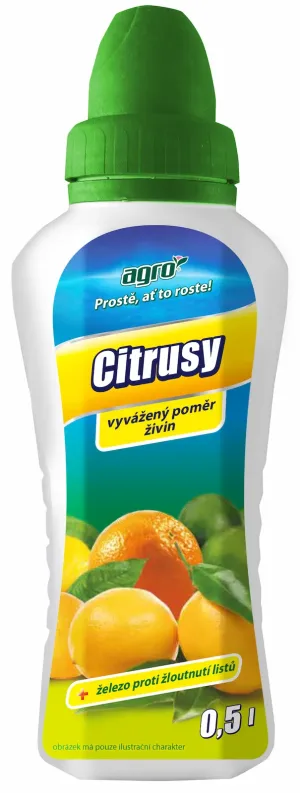 Kvapalné hnojivo na citrusy