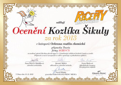 Ocenění Kozlíka Šikuly 1 ročník 2013 - 03 Travin